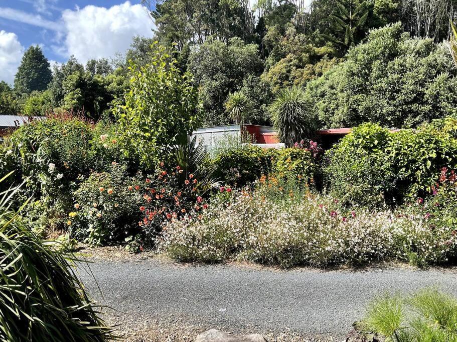 Oakura Pond Cottage - A Unique Kiwi Holiday Bach Экстерьер фото